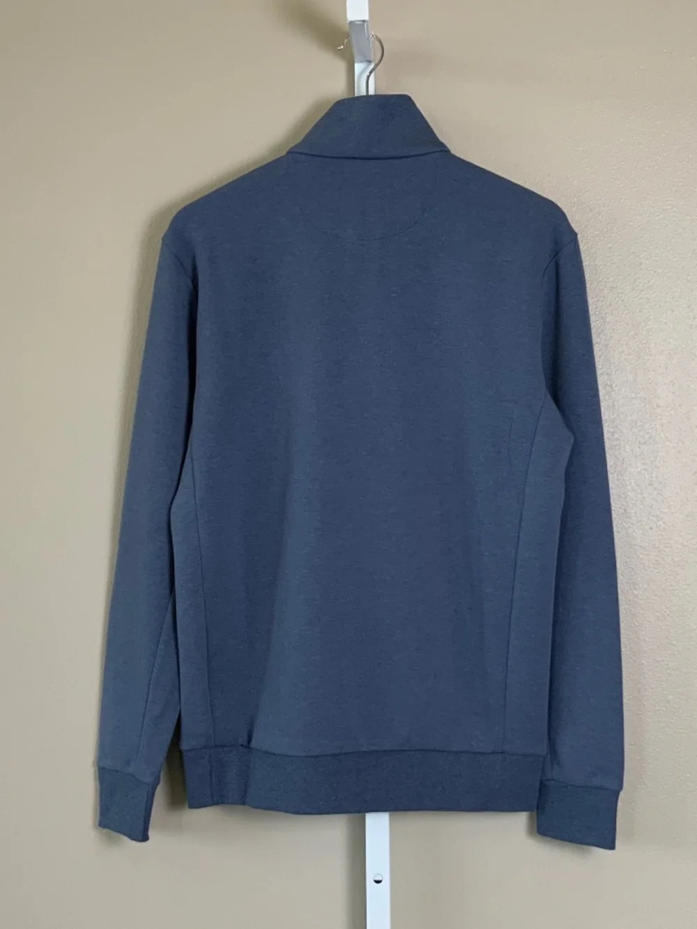 POLO Ralph Lauren Double-Knit Quarter Snap Mockneck Pullover Sweatshirt